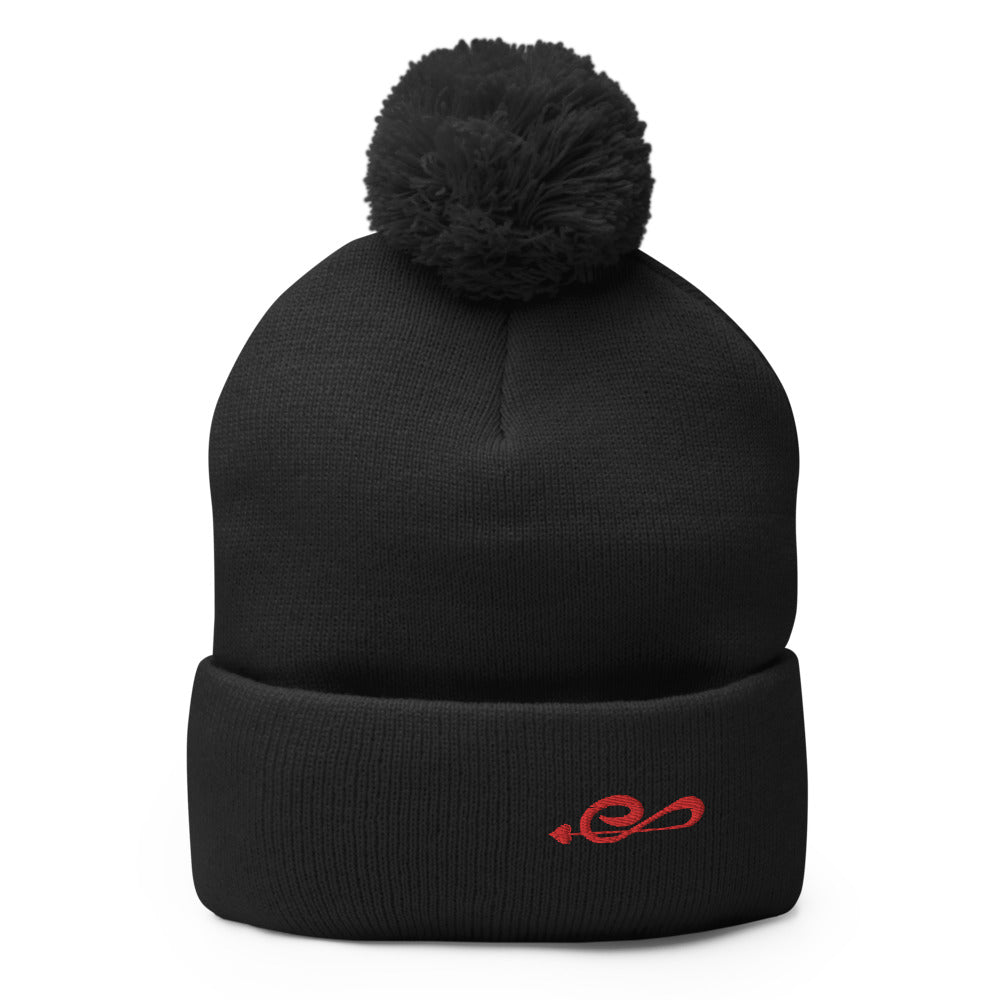 Rulers Signet Pom-Pom Beanie